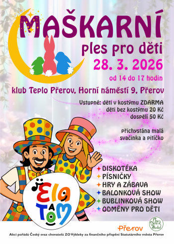 Maškarní ples pro děti