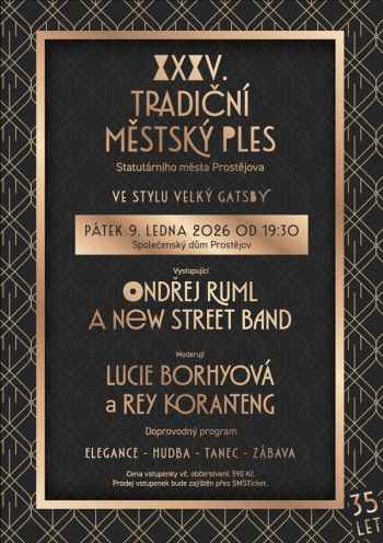 XXXV. tradiční městský ples Statutárního města Prostějova