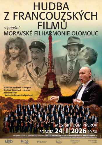 Hudba z francouzských filmů - ZMĚNA TERMÍNU