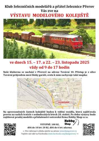 Výstava modelového kolejiště