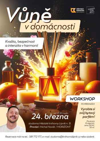 KNIHOVNA VŠEMI SMYSLY – VŮNĚ V DOMÁCNOSTI