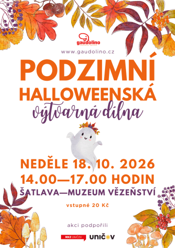 Podzimní halloweenská výtvarná dílna