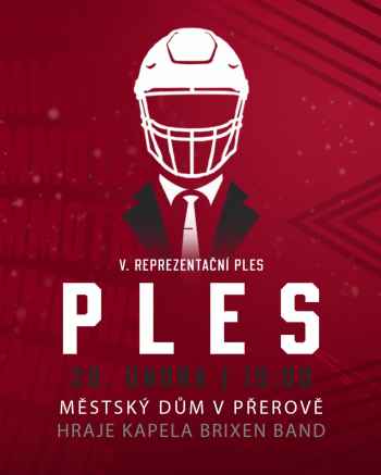 V. Reprezentační ples Přerov Mammoths