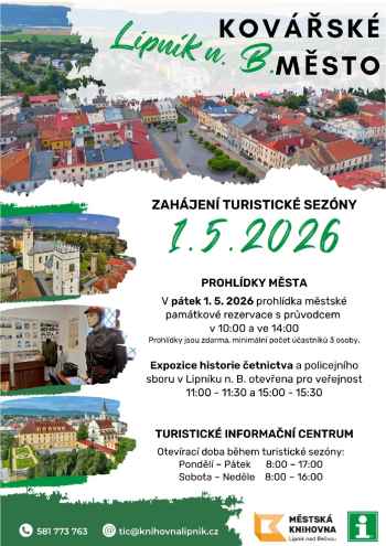 ZAHÁJENÍ TURISTICKÉ SEZÓNY