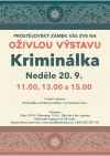 Oživlá výstava Kriminálka