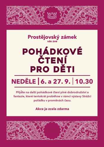 Pohádkové čtení pro děti