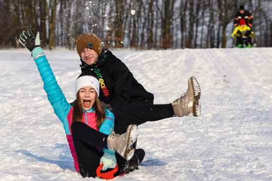 Zimní radovánky na Střední Moravě