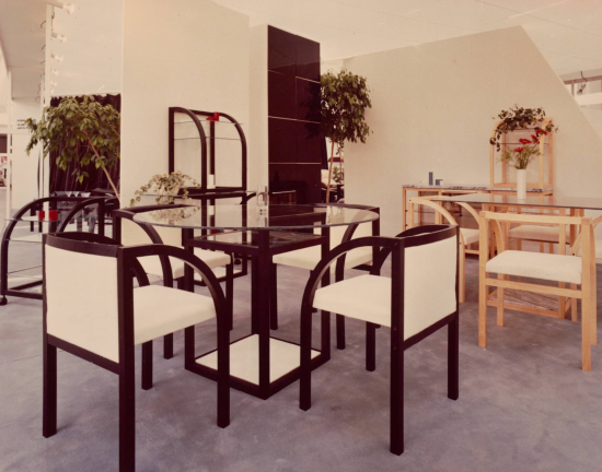 Small architecture - exhibition of design furniture from Holešov