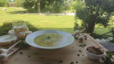 Hanácká česnečka