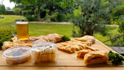 Tvarůžkový štrúdl