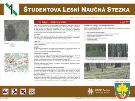 Študent's forest nature trail