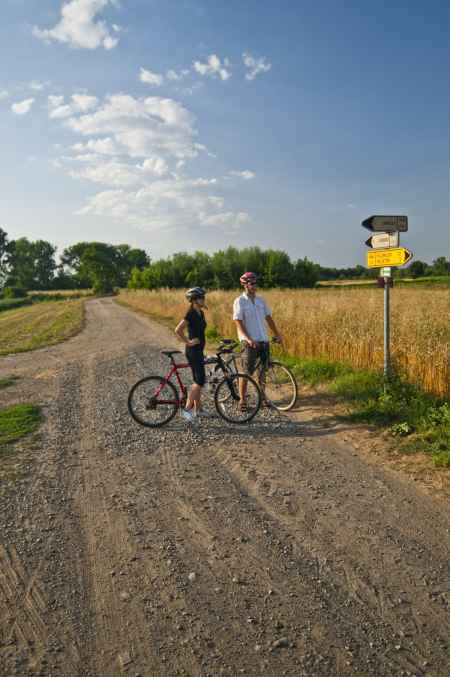 Tour de Wanzl cycle path